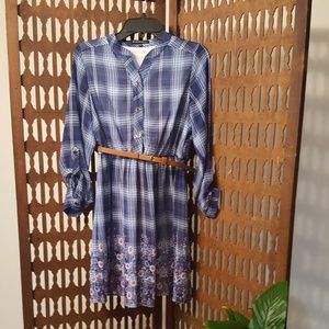 Navy Blue Dress